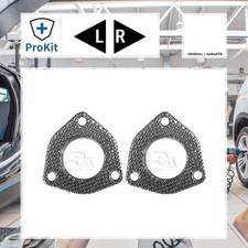 2x ORIGINAL® HART Dichtung, Abgasrohr für VW GOLF IV Cabriolet Skoda FELICIA I