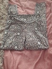 Womens Snake Print Leggings.  Size Medium Or Size 12-14 From Primark