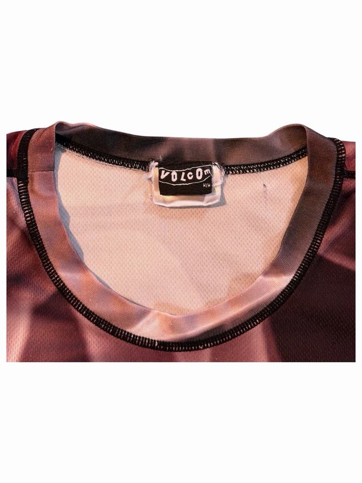 Vintage Volcom Men’s Sz Medium Brown Smoke Motocross Riding Jersey Moto MX - Image 2 of 4