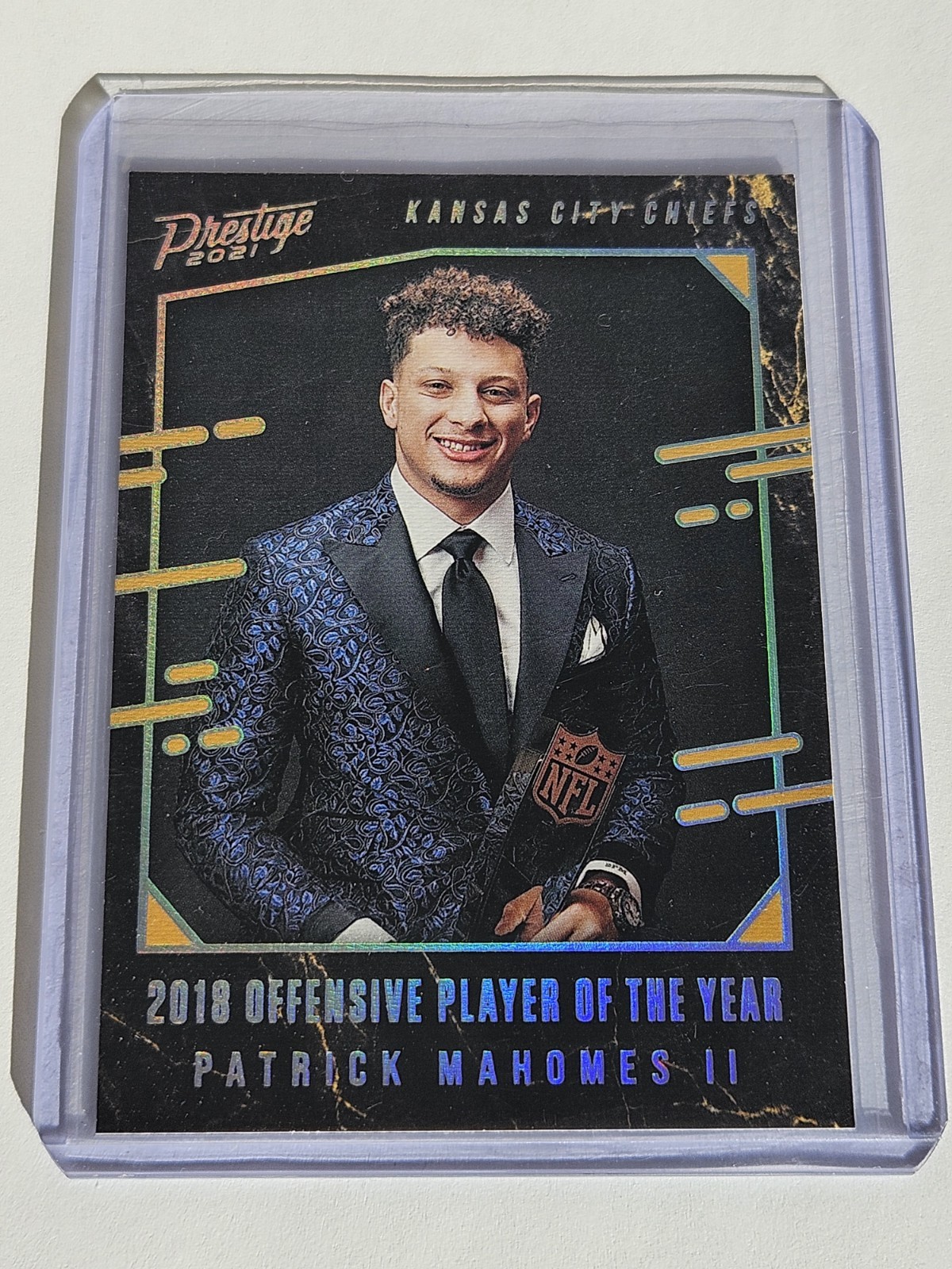2021 Prestige - Prestigious Moments Patrick Mahomes II No. PM-6 CASE HIT