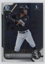 2022 Bowman Chrome Prospects Misael Gonzalez #BCP-4 0ny1