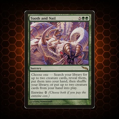 MTG - Tooth and Nail/Zähne und Krallen - MRD - Deutsch - GD