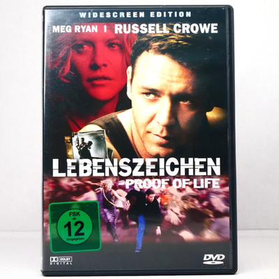 Lebenszeichen Proof of Life DVD Taylor Hackford Meg Ryan Russel Crowe Morse