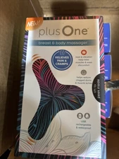 plusOne Breast & Body Massager USB Rechargeable – 1 Pack – New & Sealed
