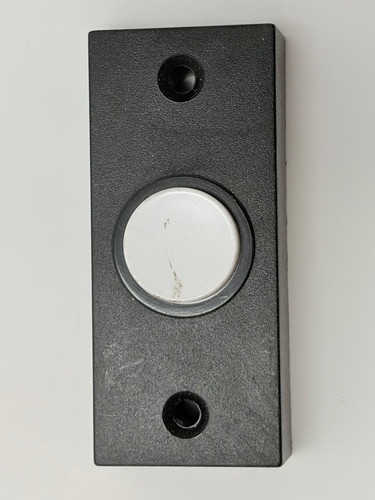 Friedland Dimex 281-560 Doorbell Push Button Black Surface Mount Wired Door Bell