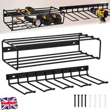 Heavy Duty Power Tool Organizer Drill Holder Wall Mount Power Tool Storage Rack