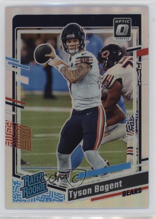 2023 Panini Donruss Optic Rated Holo Prizm Tyson Bagent #216 Rookie RC 7rf