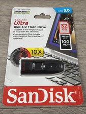 SanDisk Ultra SDCZ48-032G-A46 32GB USB 3.0 Flash Black