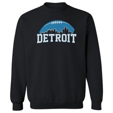 City Skyline Graphic - Football Fan Tribute Unisex Crewneck Sweatshirt