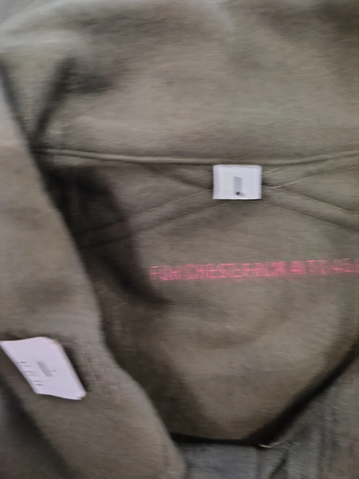 VTG Korean War-80's U.S Army OG 108 Olive Green Wool mix Field Shirt Mens L. MCM - Image 4 of 4