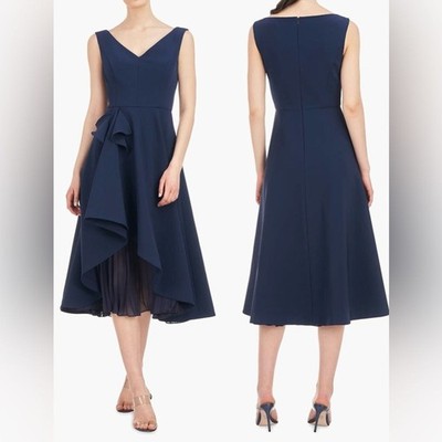 knee length dresses for ladies Begonia Midi Dress – Kay Unger main image 0