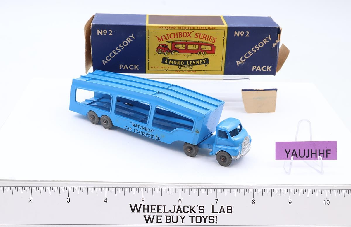 Accessory Pack A-2 Matchbox Car Transporter MOKO Lesney Vintage