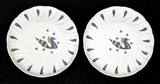 SETS of (2) Air France ~ CONCORDE ~ Inflight Salad Plates ~ Jean Picart Le Doux