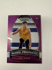 2020-21 Panini Prizm Draft Picks - Global Prospects Deni Avdija #100 Purple Wave