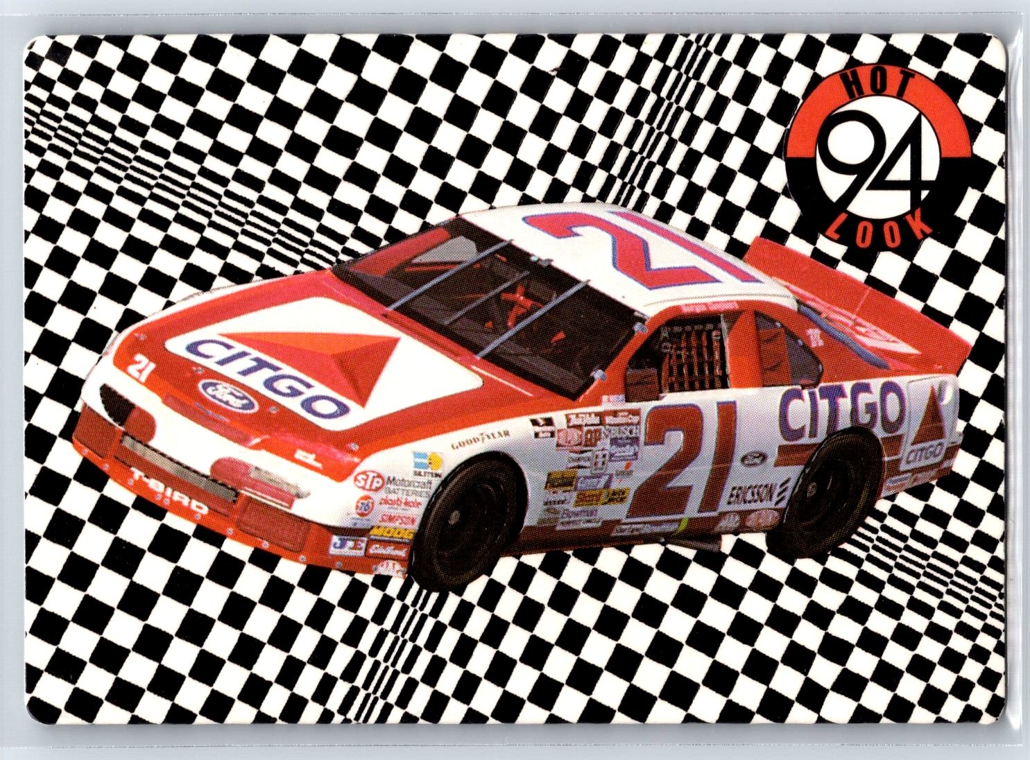 1994 Action Packed Morgan Shepherd Wood Brothers Racing #129