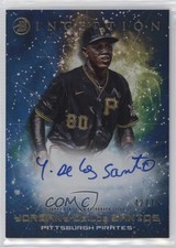 2022 Bowman Inception Blue Foil 42/75 Yordany De Los Santos #PPA-YD Auto 02ti