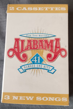 ALABAMA - For the Record - 41 Number One Hits - 2 Cassette Set 1998 NEW