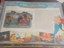 king triton sebastian willabee and ward 9x12 patch disney collection sheet w&w