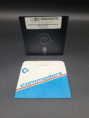 Commodore 1541 Test Demo Diskette 5,25'' Single Sided 48 TPI C64