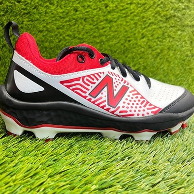 New Balance Fresh Foam Velo v3 Womens Size 5 White Red Running Baseball Cleats