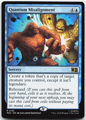 Quantum Misalignment 152 - NM - Commander: Marvel Super Heroes