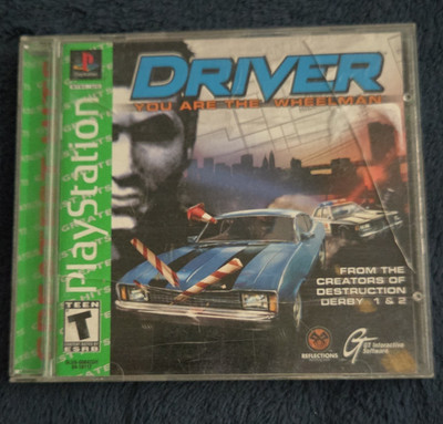 GT Interactive Driver: You Are the Wheelman PS1 1999 NTSC-U/C T Reg Card