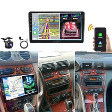 4+64G F&uuml;r Mercedes CLK-klasse W209 2002-2006 Autoradio Carplay Android 15.0 KAM