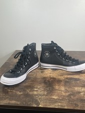 Converse Chuck 70 High Top Monochrome Black Mens Size 7.5 Motor Mode