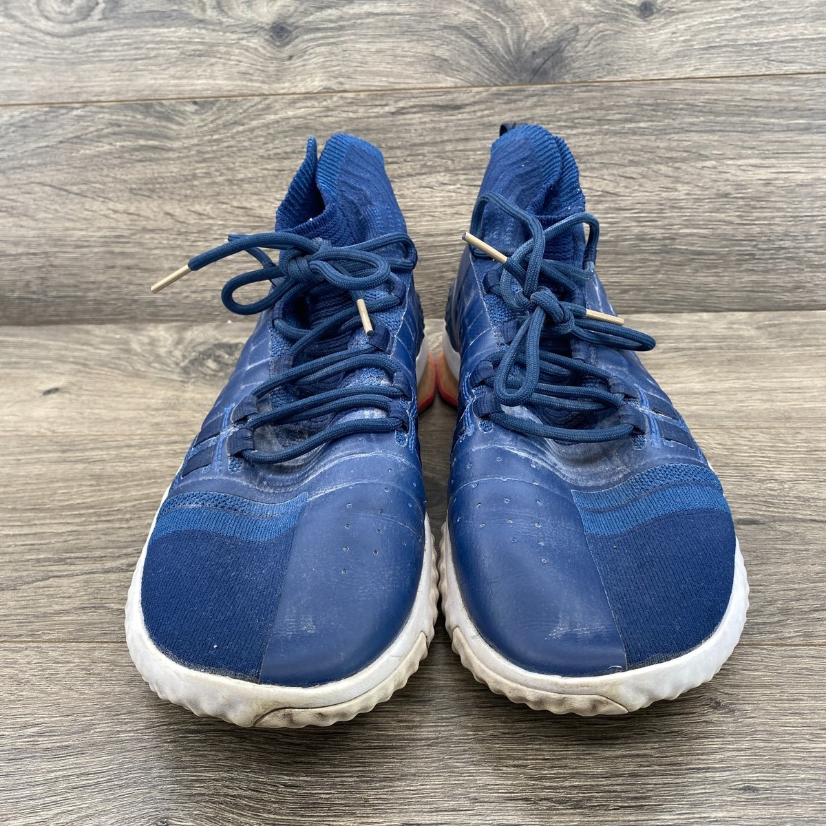 Men\'s Under Armour Project Rock 1 delta blue/white training shoes Finally ... The Rock Has His Own Signature Sneaker main image 2