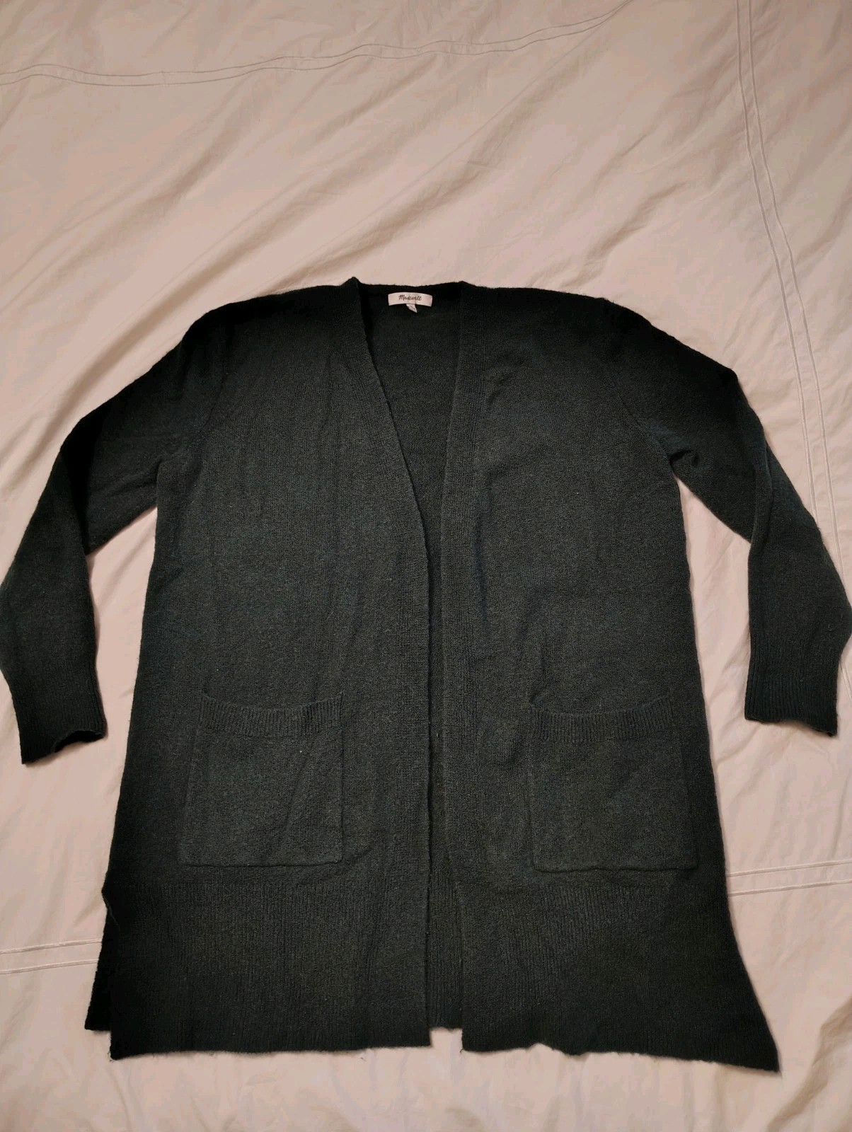 Madewell women's cardigan green size xs long sleeve