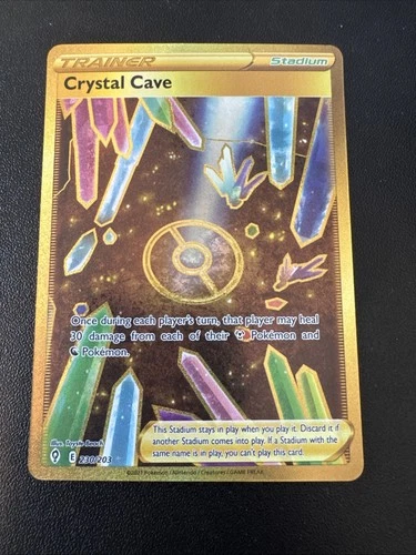 Crystal Cave (Secret) 230/203 SWSH07: Evolving Skies Holo