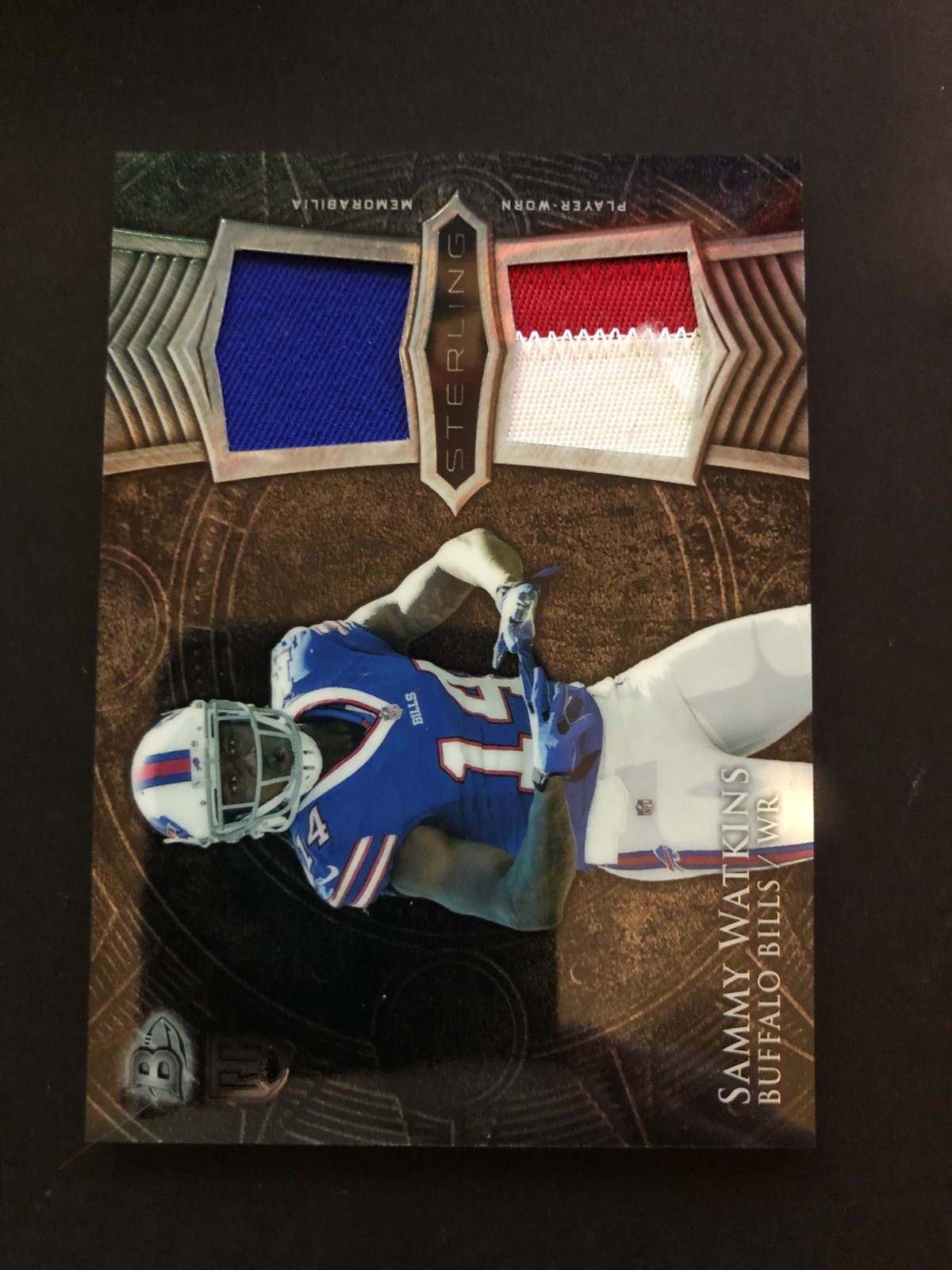 Sammy Watkins Bowman Sterling Rookie Dual Relics #SW Base