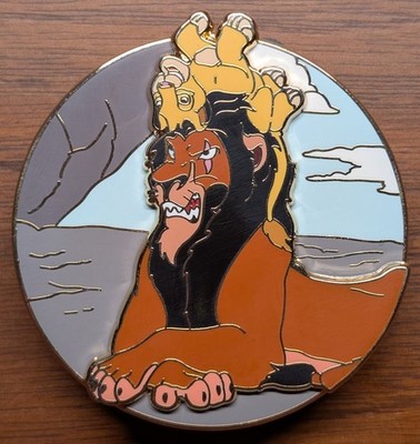 DSF DSSH Cats Uncle Scar and Young Simba Lion King Villain Disney Pin LE 300