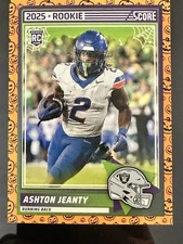 2025 Score A Treat Ashton Jeanty Rookie RC #14 Raiders 🔥
