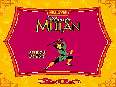 Disney's Mulan (Nintendo Game Boy, 1998)