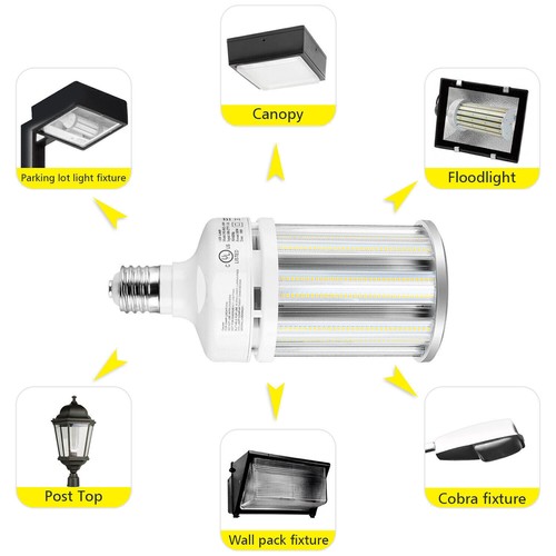 100W LED Corn Cob Bulb Light Commercial Warehouse Factory Garage Workshop Light - Picture 9 of 12