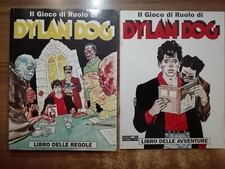 IL GIOCO DI RUOLO DI DYLAN DOG libro delle regole / avventure originale vintage
