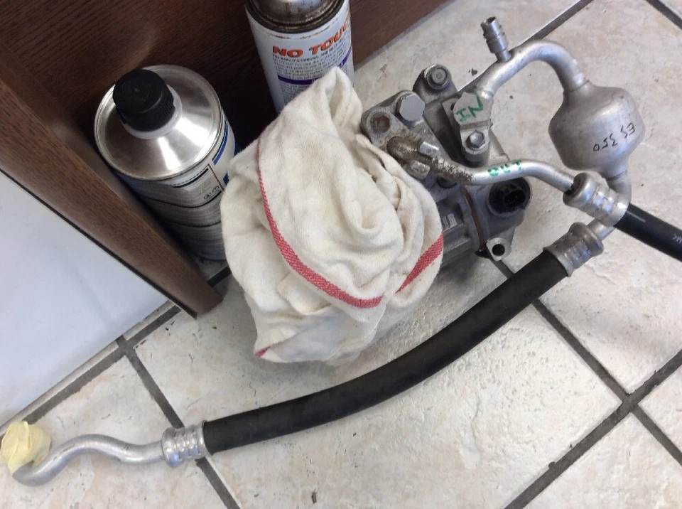 07 08 09 10 11 12 LEXUS ES350 A/C MANGUERA DE SUCCIÓN TUBERÍA OEM INTERIOR Foto 3 de 3