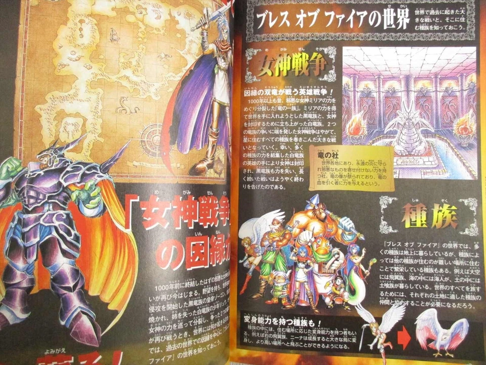 BREATH OF FIRE Ryu no Senshi Kyukyoku Guide Nintendo GBA Japan Book 2001 VJ62 - Image 3 of 4