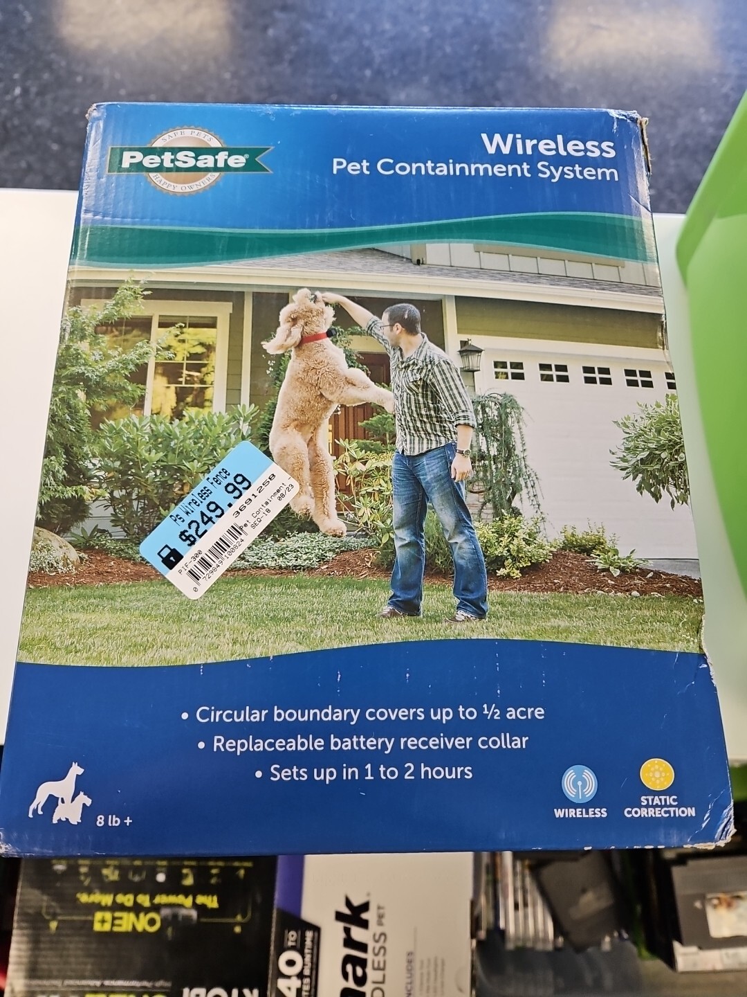 PetSafe PIF300 Wireless Fence Pet Containment System Open Box New