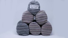 Mixed Fibre Polishing Cloth 6 x Rolls (Cleaning cloth) cotton rich Stockinette
