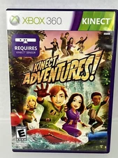 Kinect Adventures Xbox 360 Game Used Requires Kinect Sensor manual is included