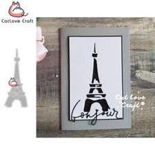 Paris Eiffel Tower Metal Cutting Dies Scrapbooking Card Making Craft