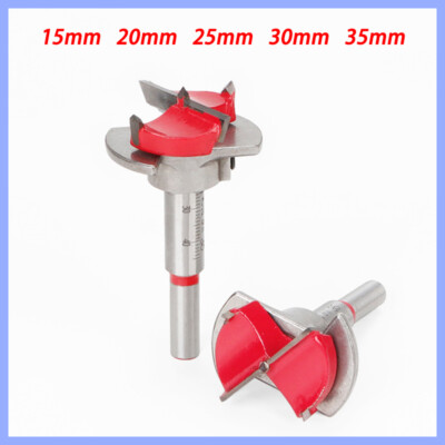 Adjustable Forstner Bit 15-35mm TCT Wood Hole Saw Cutter Hinge Boring ...