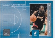 2010-11 Dwyane Wade Donruss CRAFTSMEN Insert /999 - #6 Miami Heat