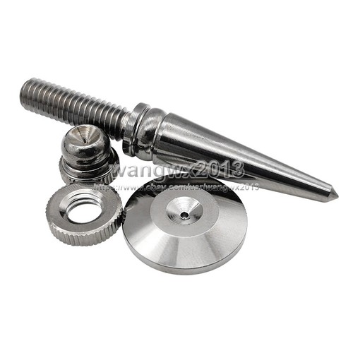 4pcs M8x75 Copper Speaker Spike Isolation Feed Stand Foot Speaker Cone Base Pads - Bild 7 von 14