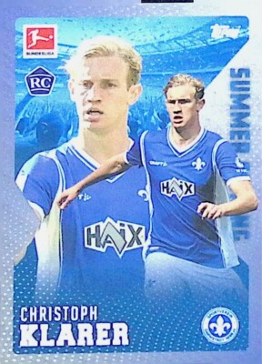 Topps Bundesliga Summer Signings 2023/24 SV Darmstadt Christoph Klarer RC