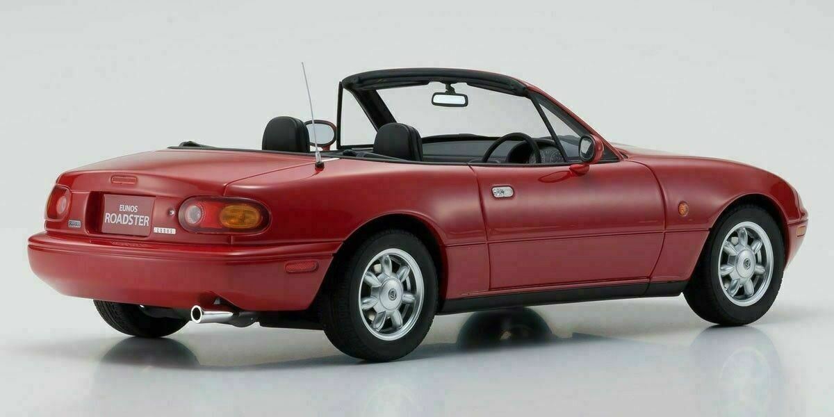 1/18 Mazda Eunos MX5 Miata Spider Roadster Red Resin Model by