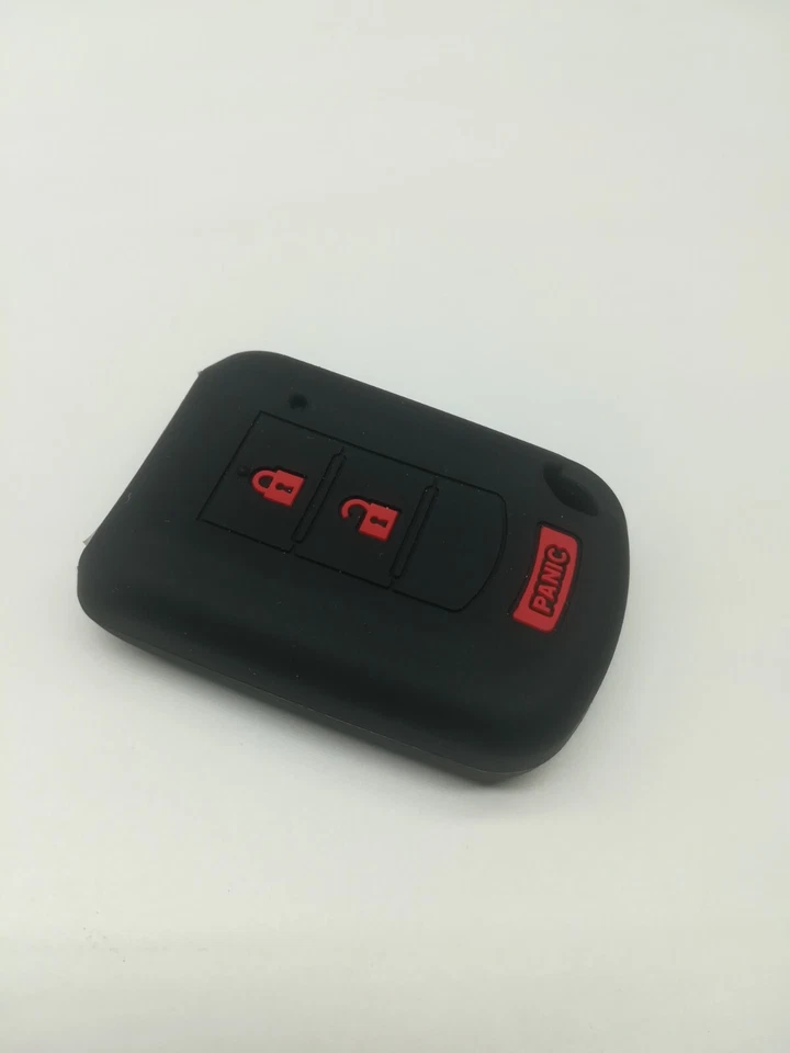 2*Cubierta de llave de silicona para MITSUBISHI MIRAGE OUTLANDER SPORT ECLIPSE LANCE RVR Foto 3 de 4