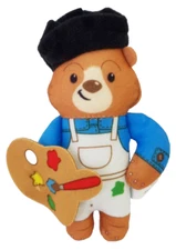 Paddington Bear : Artist, McDONALD's, Doll Christmas/Toys&Hobbies (12 cm./1 pc.)